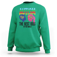 Proud Autism Sweatshirt The Best Kids In The World - Wonder Print Shop