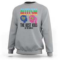 Proud Autism Sweatshirt The Best Kids In The World - Wonder Print Shop