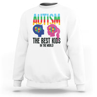 Proud Autism Sweatshirt The Best Kids In The World - Wonder Print Shop