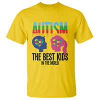 Proud Autism T Shirt The Best Kids In The World - Wonder Print Shop