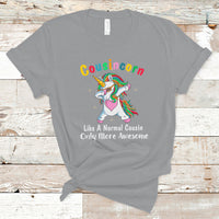 Cousincorn Like A Cousin Only Awesome Dabbing Unicorn T Shirt - Wonder Print Shop