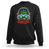 Funny Video Game Sweatshirt I'm Gaming Video Games - Wonder Print Shop