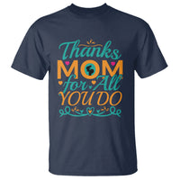 Autism Mom T Shirt Thanks Mom For All You Do - Wonder Print Shop