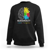 Proud Autism Sweatshirt Neurodiversity Celebrate The Spectrum - Wonder Print Shop