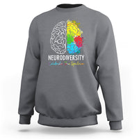 Proud Autism Sweatshirt Neurodiversity Celebrate The Spectrum - Wonder Print Shop