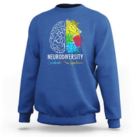 Proud Autism Sweatshirt Neurodiversity Celebrate The Spectrum - Wonder Print Shop