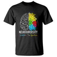Proud Autism T Shirt Neurodiversity Celebrate The Spectrum - Wonder Print Shop