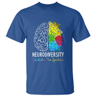 Proud Autism T Shirt Neurodiversity Celebrate The Spectrum - Wonder Print Shop