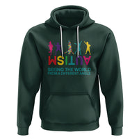 Proud Autism Hoodie Seeing The World From A Different Angle - Wonder Print Shop