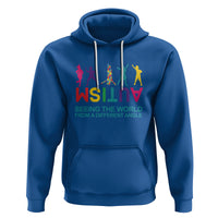 Proud Autism Hoodie Seeing The World From A Different Angle - Wonder Print Shop