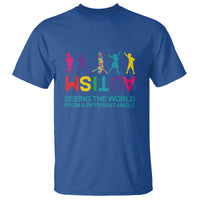 Proud Autism T Shirt Seeing The World From A Different Angle - Wonder Print Shop