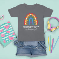 Heart Autism Awareness T Shirt For Kid Neurodiversity Is Beautiful - Wonder Print Shop