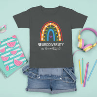 Heart Autism Awareness T Shirt For Kid Neurodiversity Is Beautiful - Wonder Print Shop