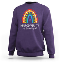 Heart Autism Awareness Sweatshirt Neurodiversity Is Beautiful - Wonder Print Shop