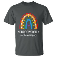 Heart Autism Awareness T Shirt Neurodiversity Is Beautiful - Wonder Print Shop