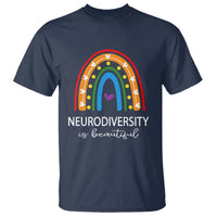 Heart Autism Awareness T Shirt Neurodiversity Is Beautiful - Wonder Print Shop