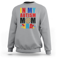 In My Autism Mom Era Sweatshirt Love Support Puzzle Piece - Wonder Print Shop