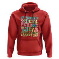 Embrace Autism Hoodie It Takes A Special Person To Hear What A Child Cannot Say - Wonder Print Shop