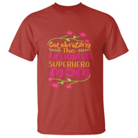 Happy Mother's Day T Shirt Celebrating Ultimate Super Hero Mom - Wonder Print Shop