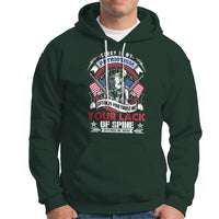 Patriotism Hoodie Sorry If My Patriotism Offends You - Wonder Print Shop