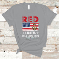 RED Friday Remember Everyone Deployed Retro Military T Shirt - Wonder Print Shop