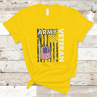 Camo American Flag T Shirt Proud US Army - Wonder Print Shop