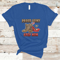Proud Army Family T Shirt Cool Dad Mom - Wonder Print Shop