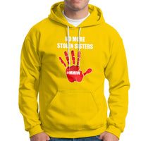 Native American Hoodie No More Stolen Sisters, Stop MMIW Red Hand - Wonder Print Shop