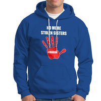 Native American Hoodie No More Stolen Sisters, Stop MMIW Red Hand - Wonder Print Shop