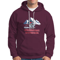 Never Underestimate An Old Man On Skis Funny Skiing Skier Hoodie - Wonder Print Shop