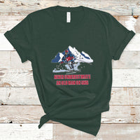 Never Underestimate An Old Man On Skis Funny Skiing Skier T Shirt - Wonder Print Shop