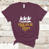 Feliz Dia De Reyes Happy Three Kings Day Epiphany Day T Shirt - Wonder Print Shop