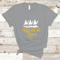 Feliz Dia De Reyes Happy Three Kings Day Epiphany Day T Shirt - Wonder Print Shop