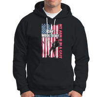 Fisherman Hoodie I Can't Work Today My Arm Is In A Cast - Wonder Print Shop