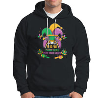 Mardi Gras Hoodie For Video Gamer M Is For More Video Games - Wonder Print Shop