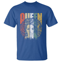 Black History T Shirt For Women Educated Strong Black Queen - Wonder Print Shop