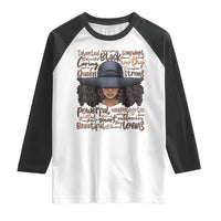 African Black History Raglan Shirt African American Ladies Juneteenth