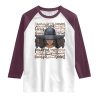African Black History Raglan Shirt African American Ladies Juneteenth