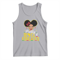 Pretty Black and Educated Tank Top I Am The Strong Afro Queen