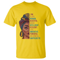Afro Woman T Shirt Beautiful Magic - Wonder Print Shop