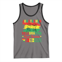 Juneteenth 1865 Tank Top Celebrating Black Freedom June 19th African American