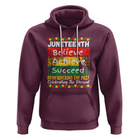 Juneteenth Is My Independence Day Black Pride Melanin Hoodie - Wonder Print Shop