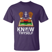 African American History T Shirt Know Thyself - Wonder Print Shop