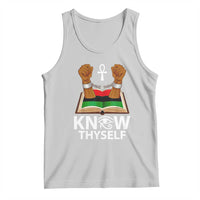 African American History Tank Top Know Thyself Break The Chains