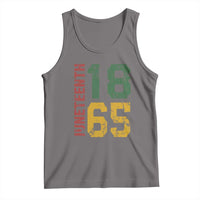 Juneteenth Tank Top Celebrating Freedom In African History Since 1865