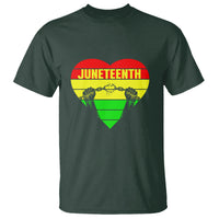 BHM T Shirt Juneteenth Breaking Every Chain - Wonder Print Shop