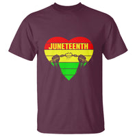 BHM T Shirt Juneteenth Breaking Every Chain - Wonder Print Shop