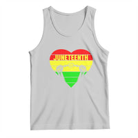 Juneteenth Tank Top Breaking Every Chain BHM Heart