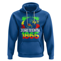Afro Woman Hoodie Juneteenth 1865 Black Pride - Wonder Print Shop