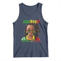 Black Prince Juneteenth 1865 Tank Top Loc'd Hair Remembering My Ancestor for Women
